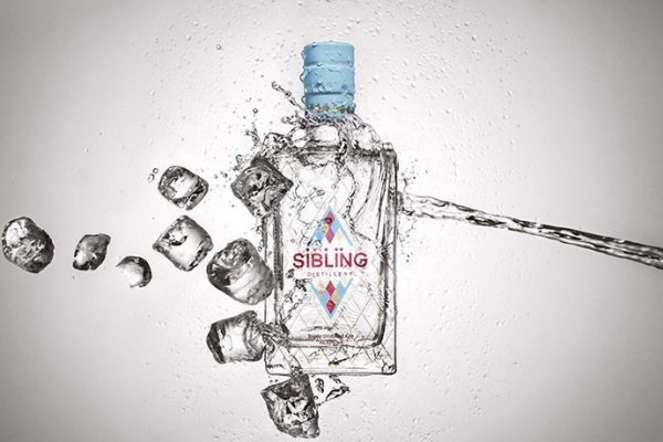 sibling triple distilled gin poster