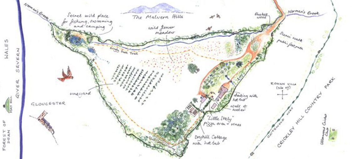 View the floorplan of The Dryhill Vineyard Estate