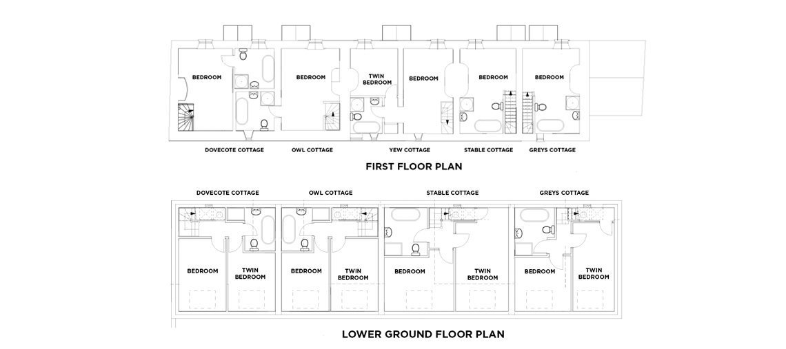 View the floorplan of Dovecote Cottage Southrop