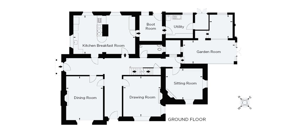View the floorplan of The Old Rectory Broadway