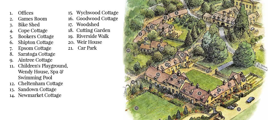 View the floorplan of Wychwood Cottage Bruern