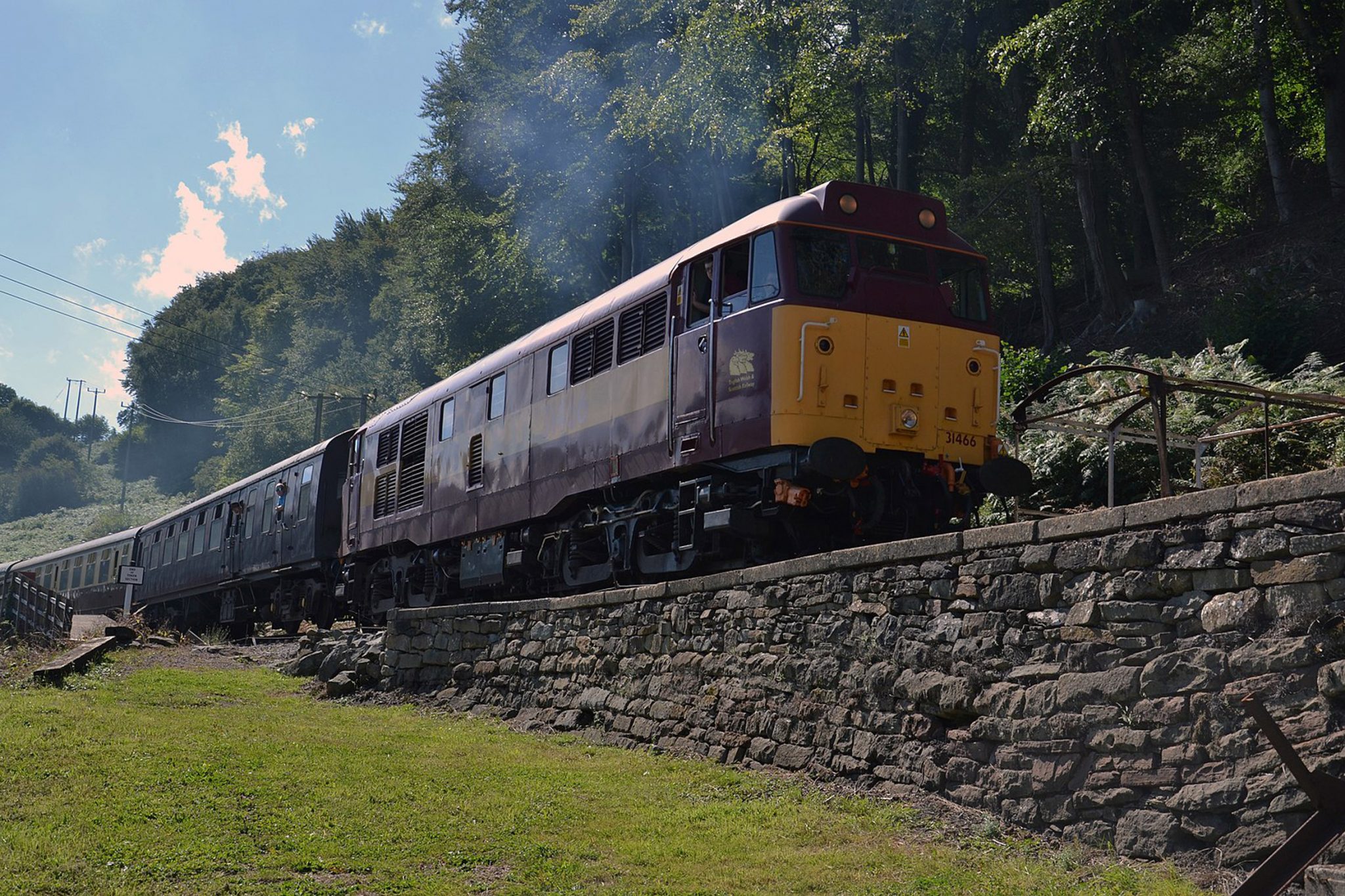 Forest of Dean Santa steam train ride Luxury Cotswold Rentals