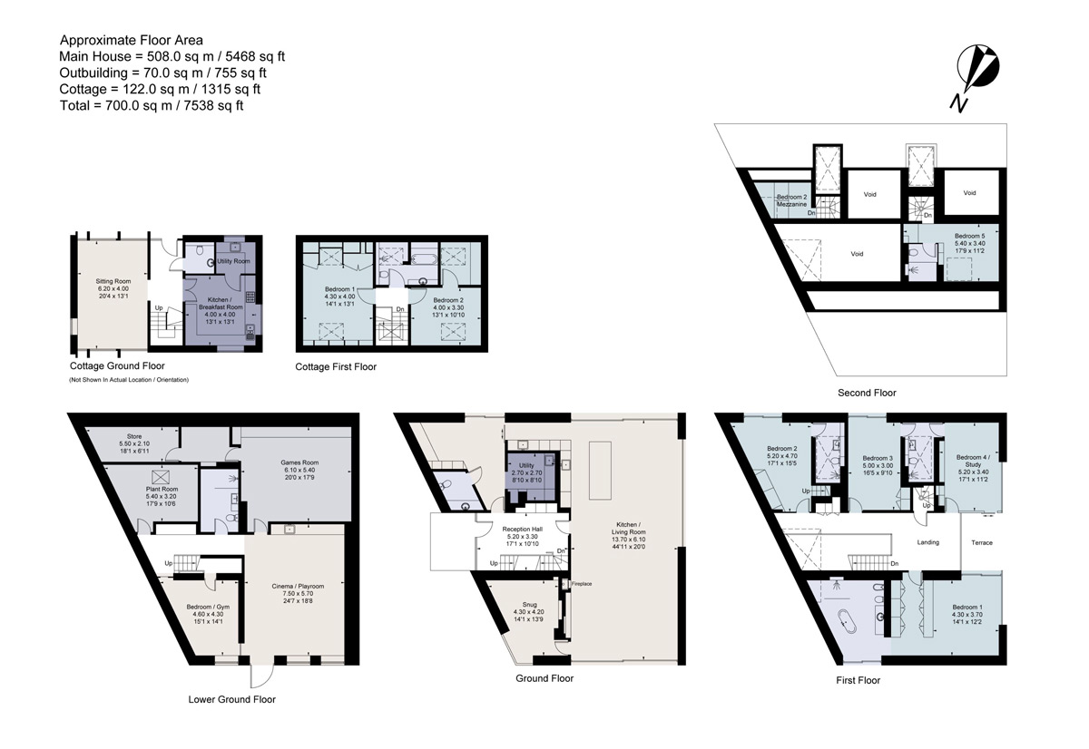 View the floorplan of West End Kingham